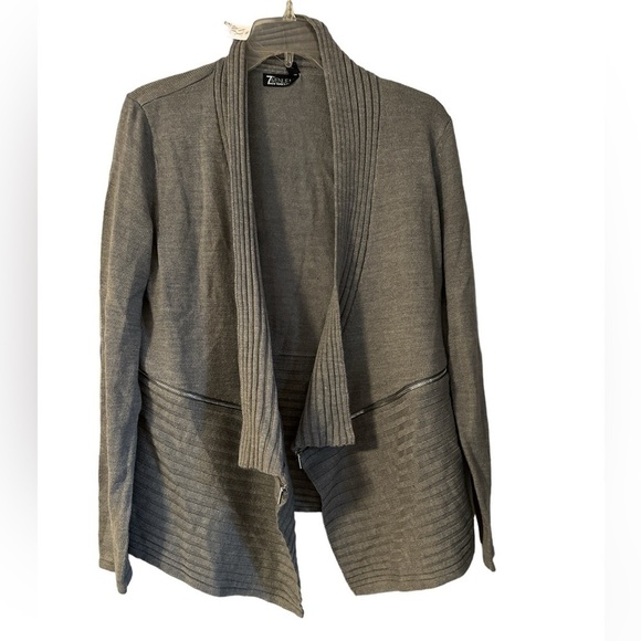 NY&C Drape Front Cardigan NWT SIZE M - Picture 1 of 2